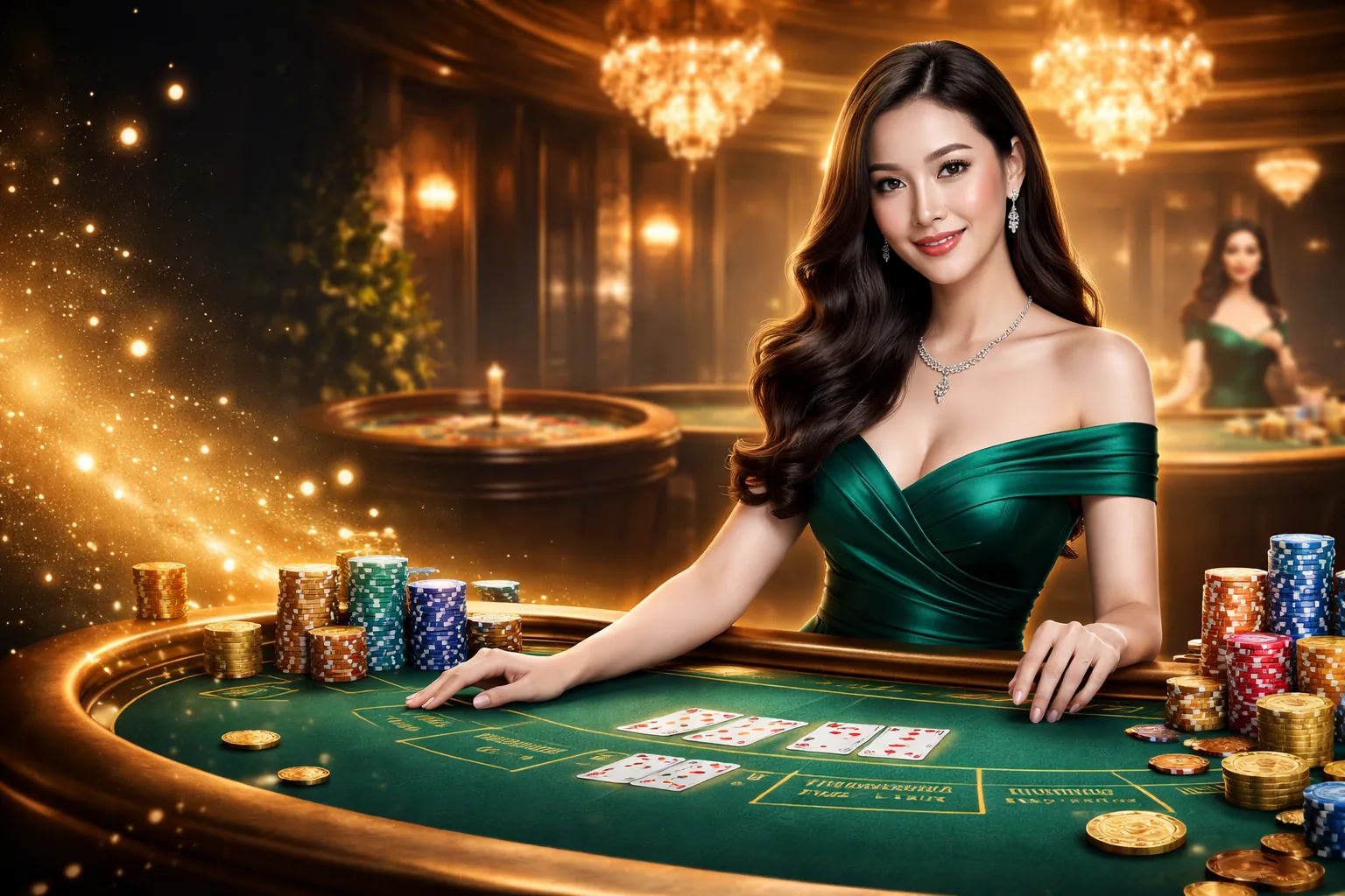 Sảnh Casino momo bet với người chia bài trực tiếp