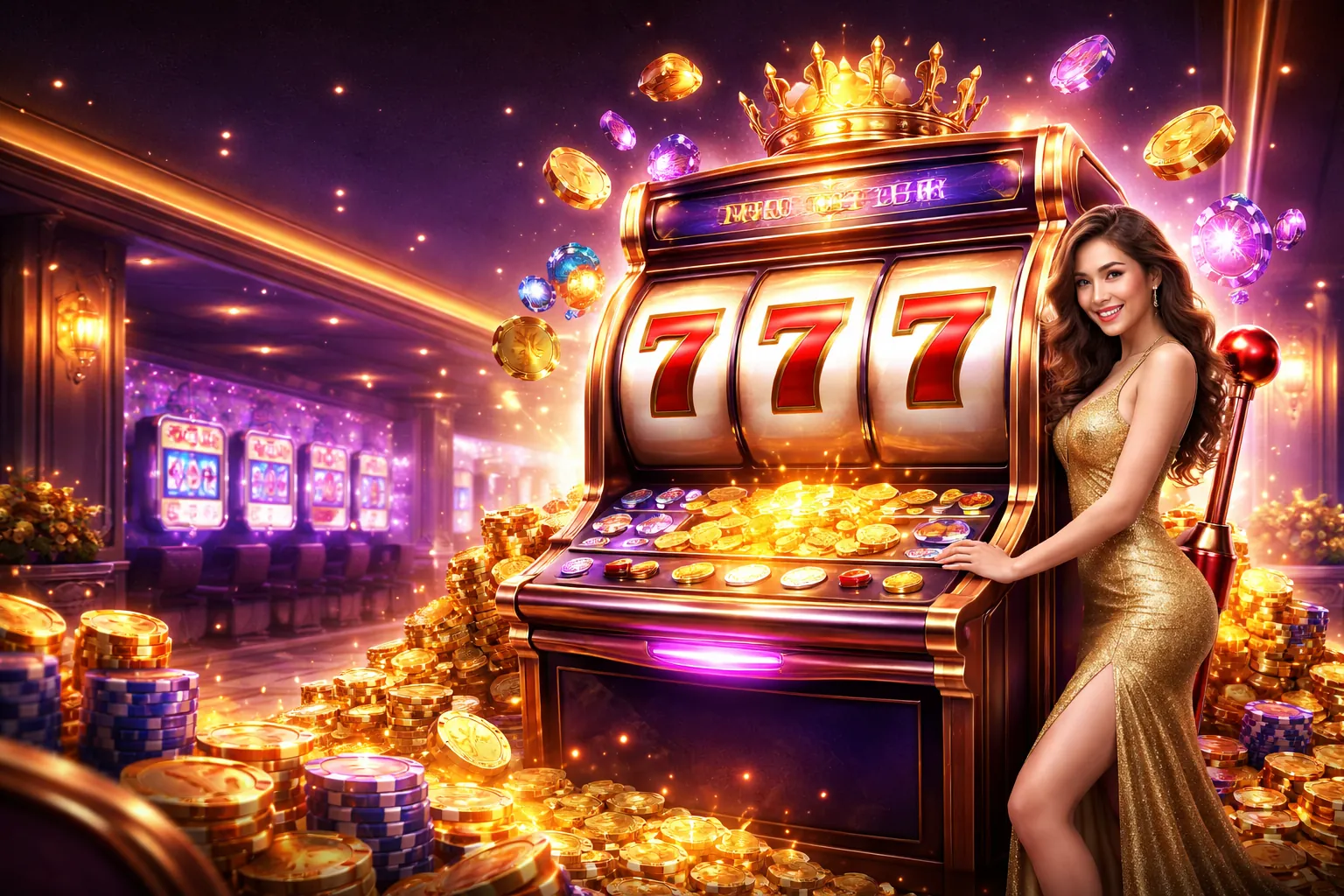 Bàn Baccarat trực tuyến với người chia bài